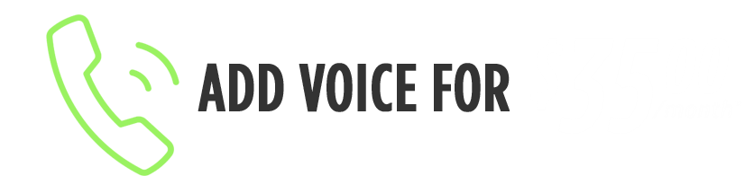 add voice for 35 a month header text