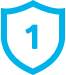 one shield icon