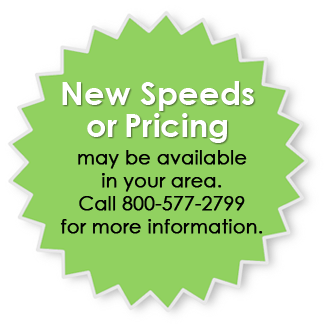 New Speeds or Pricing