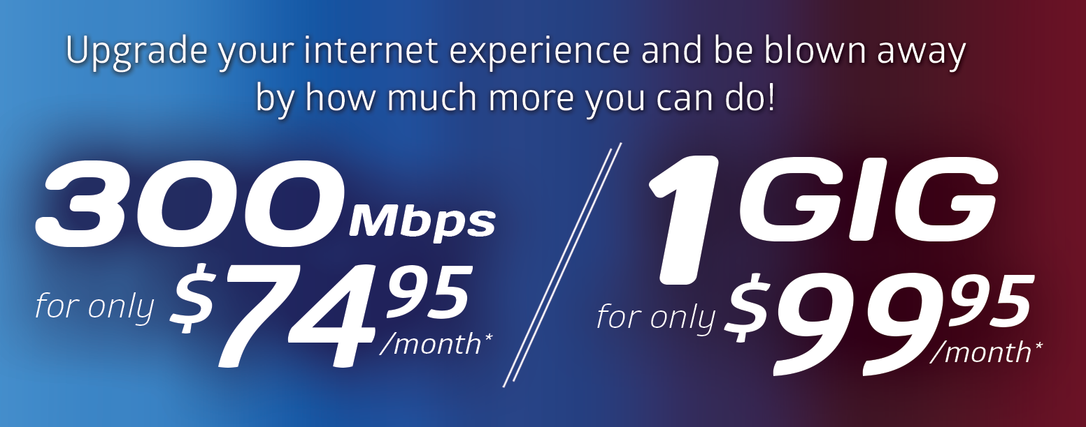 Upgrade Your Internet Speed