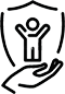 Protect children icon