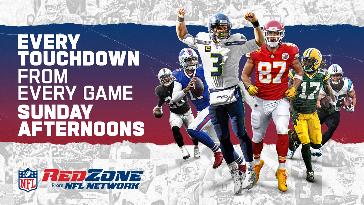 RedZone from NFL Network: Every touchdown from every game, Sunday afternoons