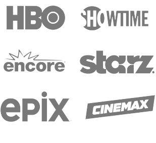 HBO, Showtime, Encore, Starz, Epix, Cinemax and more